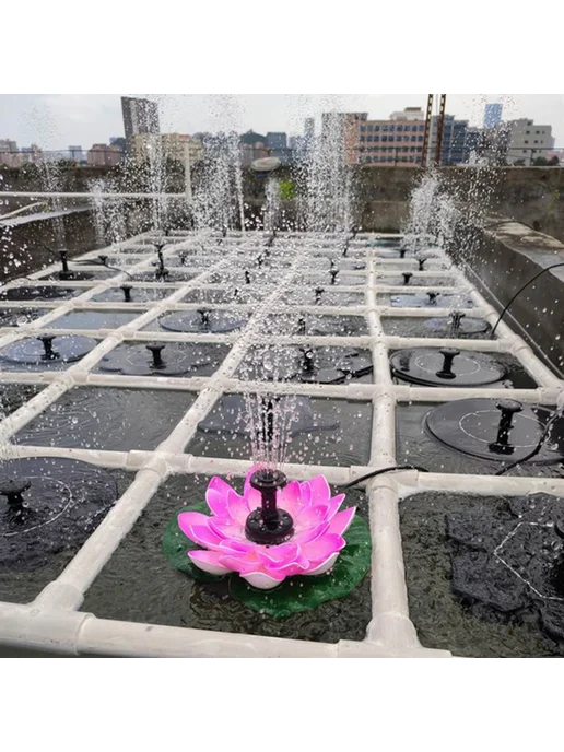 Солнечный фонтан для бани и птиц, энергоэффективный, вариант, фото 3