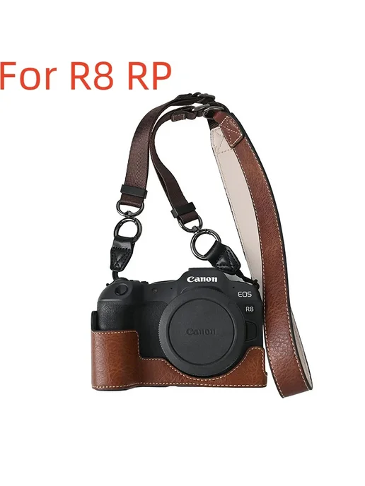 Ocotex Чехол для Canon EOS RP Dark Brown, коричневый