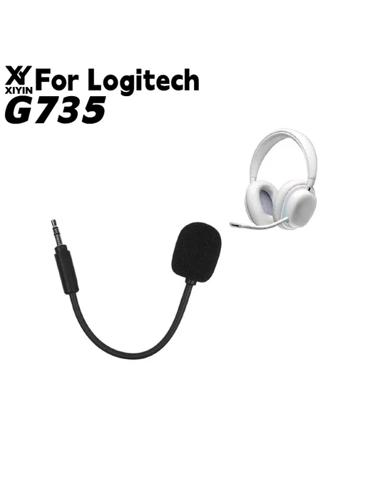 YAYINCC Сменные микрофоны для наушников Logitech G735, черный, фото 2