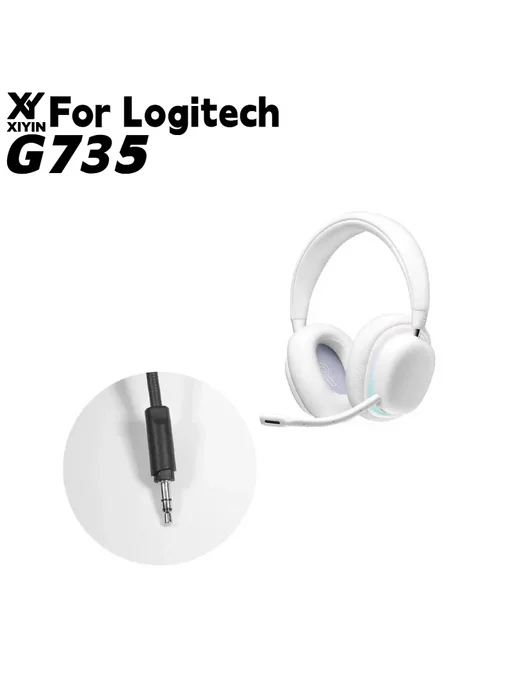 YAYINCC Сменные микрофоны для наушников Logitech G735, черный, фото 4
