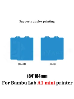 ZANYAPTR PEI платформа для Bambu Lab A1 mini (двусторонняя)
