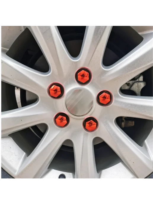 Нет бренда Колпаки на колесные диски 17-19 мм для Chevrolet Cruze, Aveo, желтый, фото 4