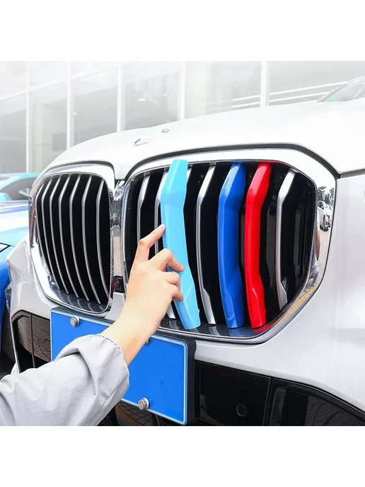 Нет бренда Декоративные на решетку радиатора BMW G07 2019, вариант, фото 3