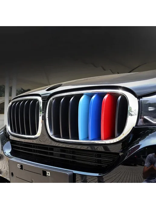 Нет бренда Декоративные на решетку радиатора BMW G07 2019, вариант, фото 4