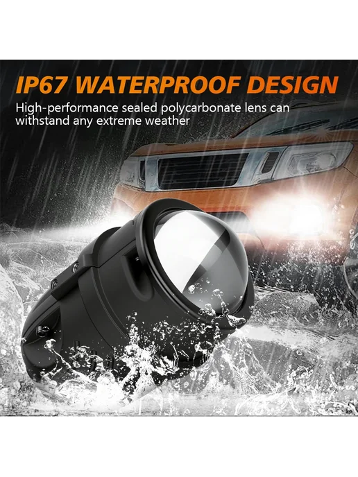 Нет бренда Bi-LED линзы противотуманных фар VW Golf 6 Bracket only, вариант, фото 4