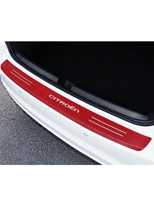 Citroen Защитная пленка из углеродного волокна для заднего бампера а, черный, фото 7