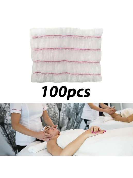 Портативные спа-повязки 100 шт для косметических процедур, 100 шт, фото 6