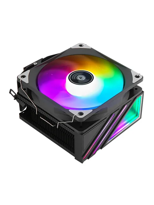 XUANFENG Кулер для CPU 120мм, 4Pin PWM, 135W, черный, no rgb, фото 5