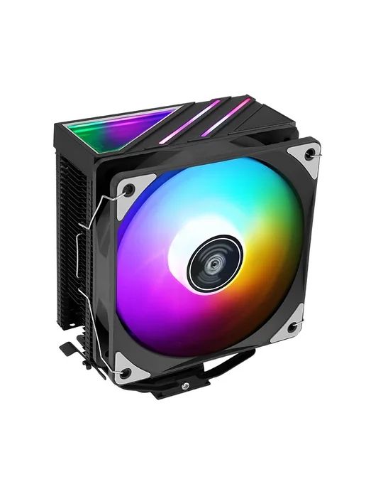 XUANFENG Кулер для CPU 120мм, 4Pin PWM, 135W, черный, no rgb, фото 7