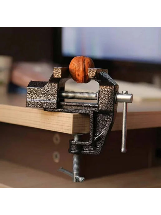Профессиональные мини тиски для гаража и мелкого ремонта, вариант, фото 4