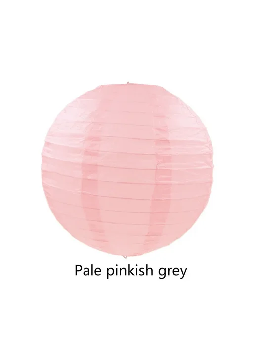 merylover Мерыловер Бумажные Фонарики Розовый, Pale pinkish grey, 30cm, серый