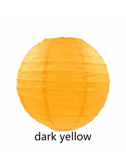merylover Мерыловер Бумажные Фонарики Желтый, dark yellow, 25cm(10inch, желтый