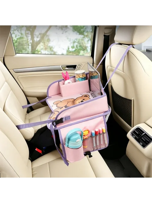 dawndesslo Автомобильный органайзер для детей, желтый, car, желтый, фото 2