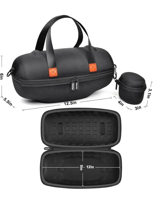 Чехол для JBL Xtreme 4 3 из полиэстера Черный, black, черный, фото 3