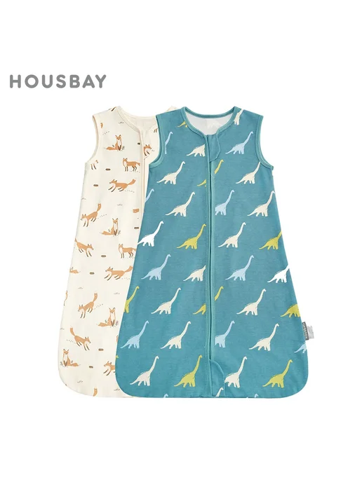 HOUSBAY Спальный мешок детский хлопковый летний с мультяшным, вариант, фото 2
