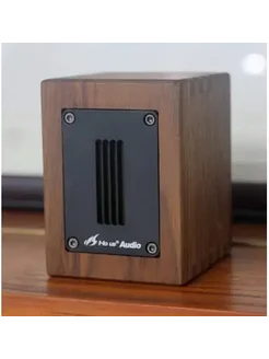 Нет бренда HIFI динамик из дерева, Цвет 1 pcs speaker