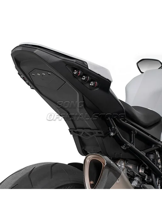 Bong Держатель номерного знака Black bracket для BMW S1000RR 2019, черный, фото 3