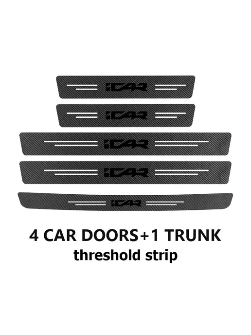 Нет бренда Наклейки на пороги CHN-62B-doortrunk, вариант