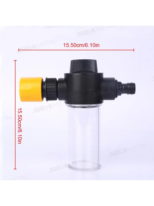 Нет бренда Пеногенератор SEAMETAL Для Мойки Автомобилей, Пистолет Для Р, вариант, фото 5