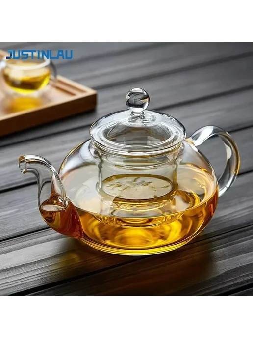 Нет бренда JUSTINLAU стеклянный чайник 400 1000 мл 1000ml, 1000 мл, 1000 мл, фото 2