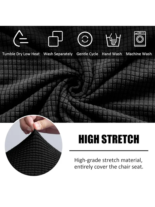 Нет бренда Эластичные чехлы для офисных кресел Spandex Polyester L, Си, синий, фото 4