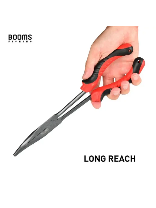 Booms Fishing Рыболовные штанги F05 Рыболовные плоскогубцы для удаления кр, красный, фото 4