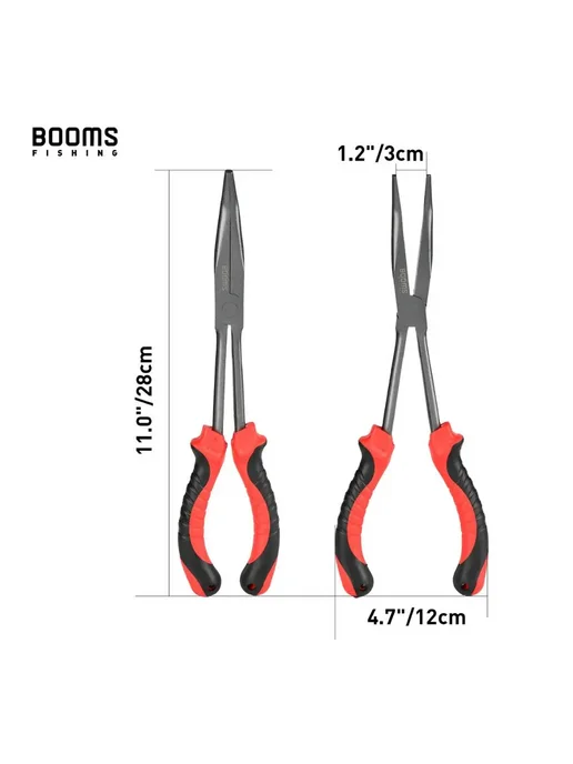 Booms Fishing Рыболовные штанги F05 Рыболовные плоскогубцы для удаления кр, красный, фото 7
