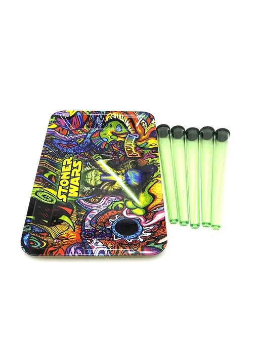 Нет бренда Контейнеры для хранения табака 5 шт. Черный, 5pcs black tube, 5 шт, 5 шт