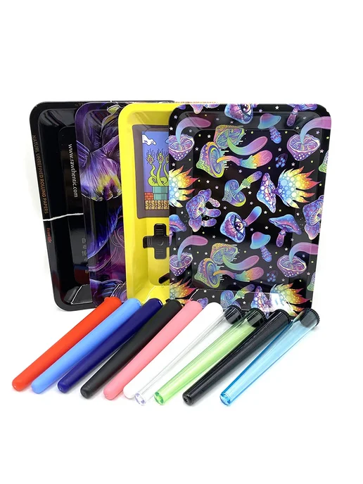 Нет бренда Контейнеры для хранения табака 5 шт. Черный, 5pcs black tube, 5 шт, 5 шт, фото 3