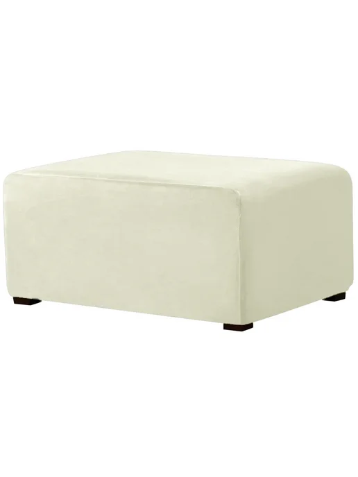 Нет бренда Складные чехлы для стульев из бархата S, Бежевый, Beige, бежевый, в упаковке 206 г