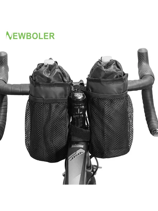 Нет бренда Сумка для бутылки воды NEWBOLER, черная, L 2PCS, 2 шт, фото 2