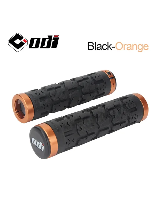 ODI Rogue грипсы для велосипеда Black-Orange, черный