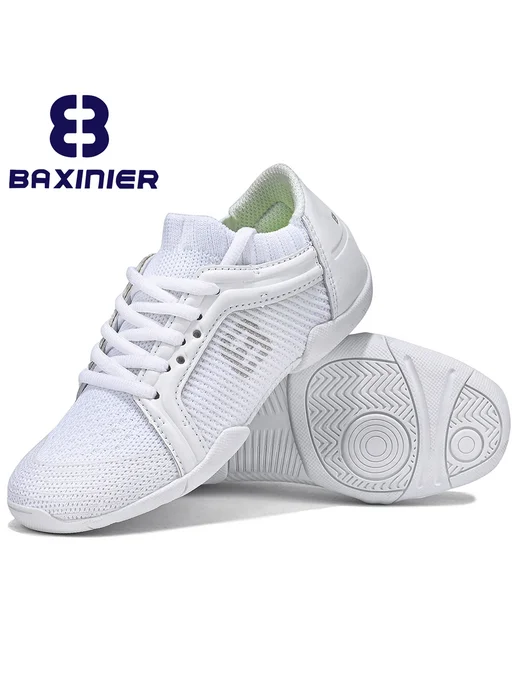 BAXINIER Белые Танцевальные Туфли Для Девочек, Молодежные Те, белый, фото 3