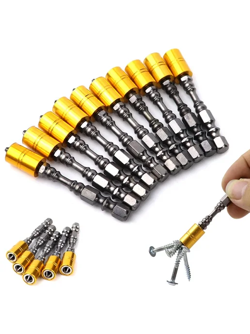 MOKIN Набор магнитных отверток 65 мм 10pcs, 10 шт, фото 2