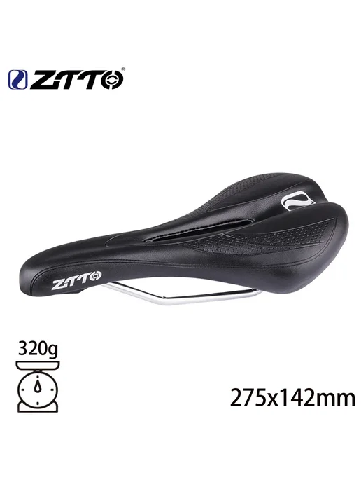 ZTTO Седло для горных и шоссейных велосипедов ZD3 Black, черный