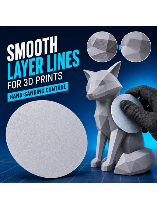 unique solution Полировальный диск для 3D-печати 2000 Grit 5, вариант