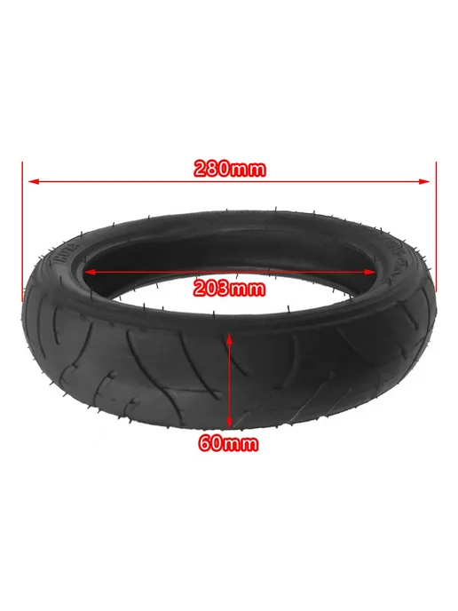 Нет бренда Шина 280x65-203 утолщенная inner outer tire C, 280x65203, фото 3