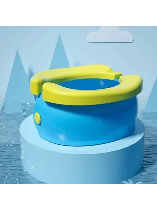 Нет бренда Детский портативный горшок Baby Training Potty Синий, potty1, синий