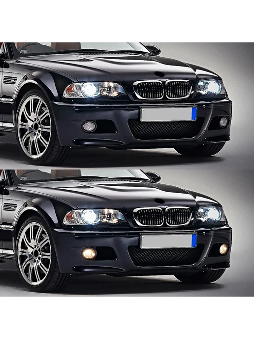 MAGIC COLORM Фары Противотуманные галогенные LED Для BMW E39 M5 E46 3 Сер, вариант, фото 7