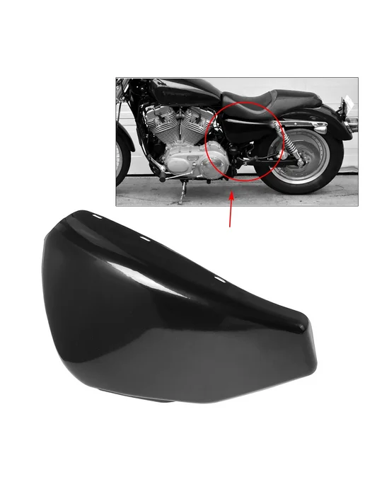 Нет бренда Левая боковая крышка аккумулятора подходит для Harley Sports, вариант, фото 2