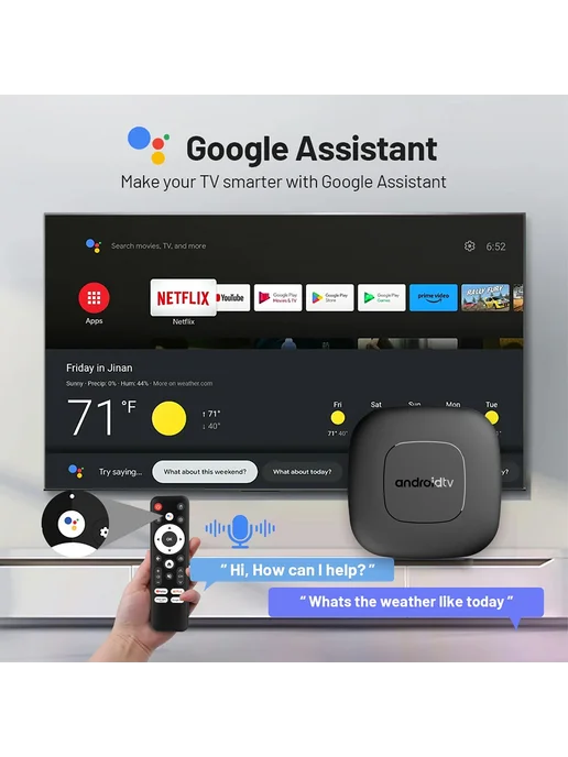 Нет бренда Android TV Box Allwinner H313 2ГБ 16ГБ T1 2G16G IR Remote, 2 ГБ, 16 ГБ, фото 5