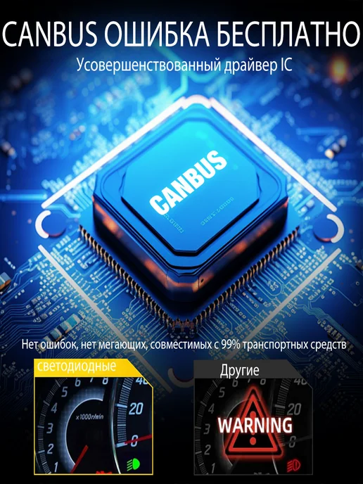 XYRICH Лампы H1 LED 6500K 12V светодиодные автомобильные, вариант, фото 4