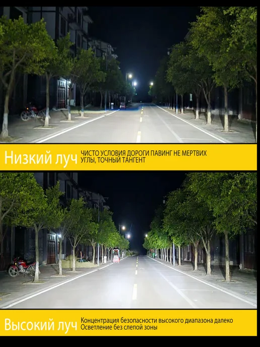 XYRICH Лампы H1 LED 6500K 12V светодиодные автомобильные, вариант, фото 7
