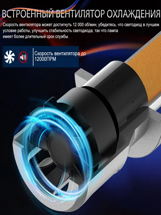 XYRICH Лампы H1 LED 6500K 12V светодиодные автомобильные, вариант, фото 8