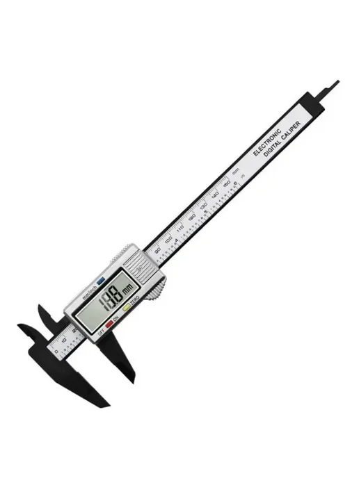 Цифровой штангенциркуль TTAKA7 0-150 мм black silver, черный