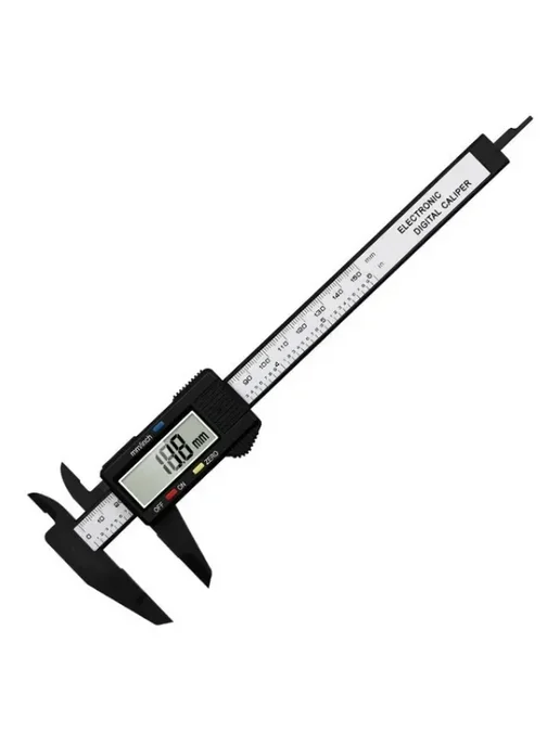 Цифровой штангенциркуль TTAKA7 0-150 мм electronic black, черный