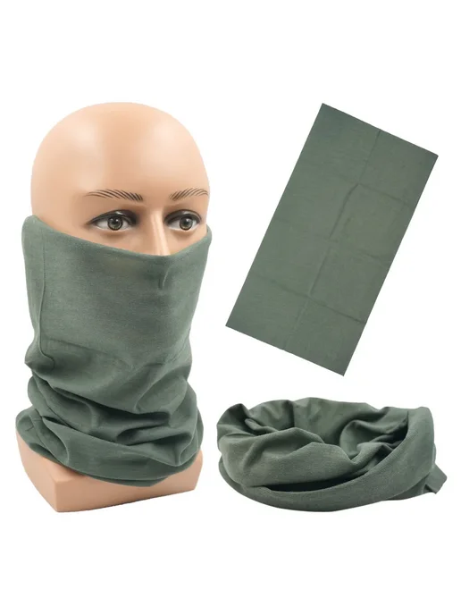 Fandana Gear Бандана спортивная army green DC026, зеленый