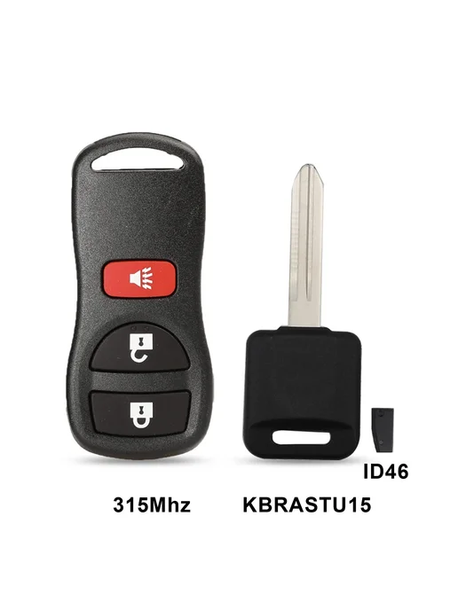 jingyuqin Ключ 315 МГц Infiniti Nissan 3B keyless chip key, вариант