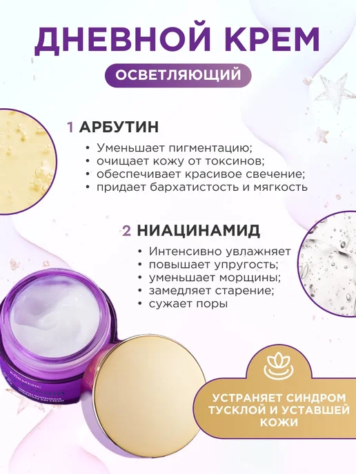 Подарочный набор уходовой косметики омолаживающий 4в1, 100 мл, фото 2