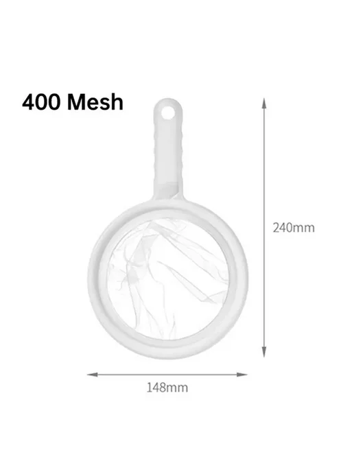Нет бренда Ручное сито для фильтрации, многоразовое 200 mesh, вариант, фото 7